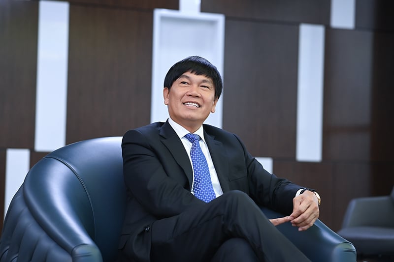 L'homme d'affaires Tran Dinh Long, président du conseil d'administration du groupe Hoa Phat : Entrer progressivement dans le top 20 des plus grands fabricants d'acier au monde