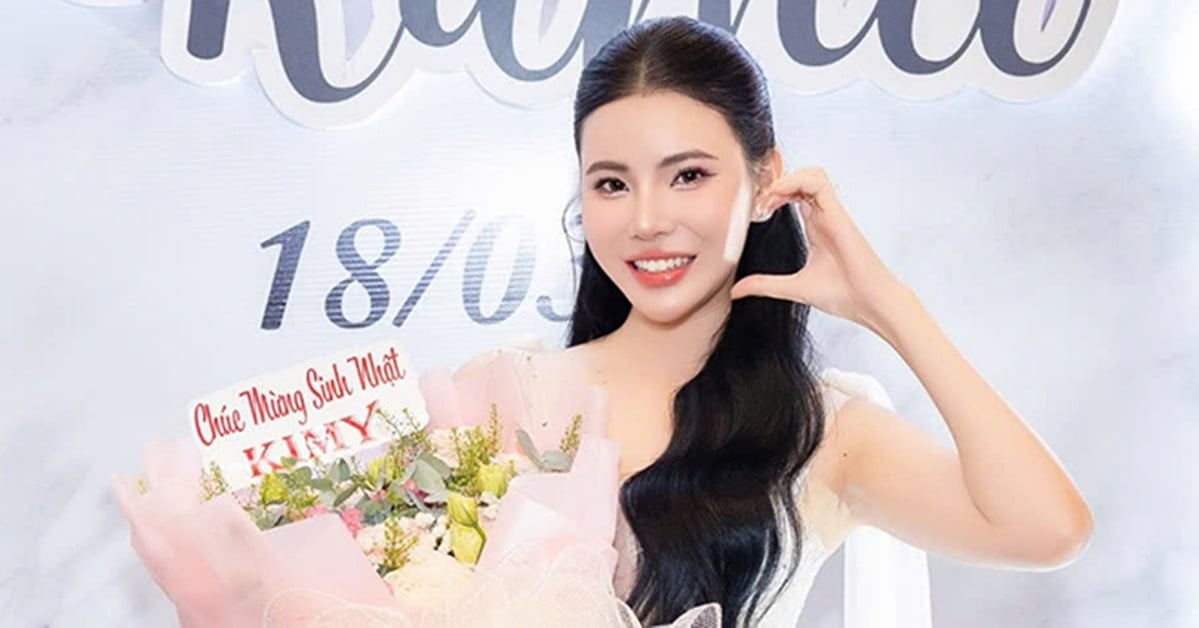 Miss Vietnam Times 2024 runner-up welcomes her 22nd birthday, confidently showing off her hot body