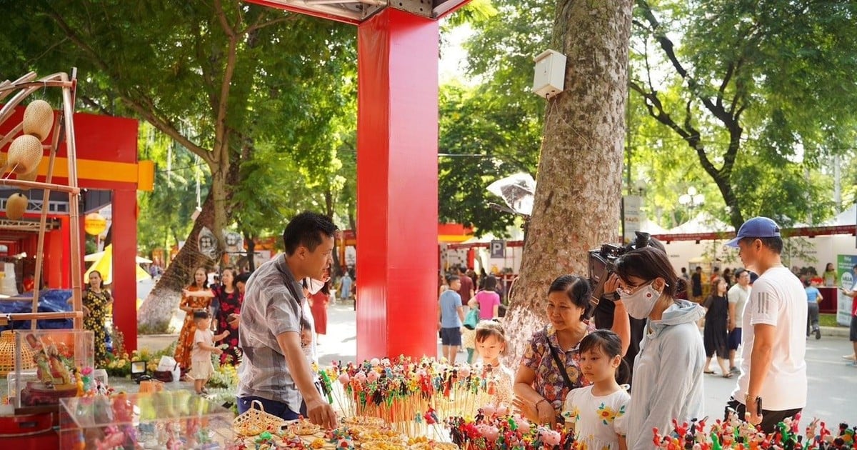 하노이 관광 선물 축제 2025에서 다양한 독특한 경험을 약속합니다