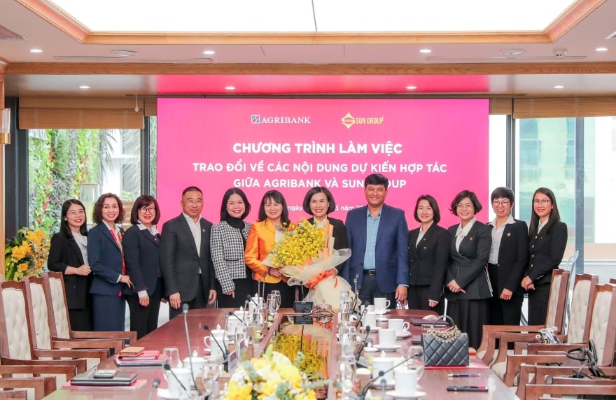 Agribank và Sun Group tăng cường quan hệ hợp tác cùng phát triển