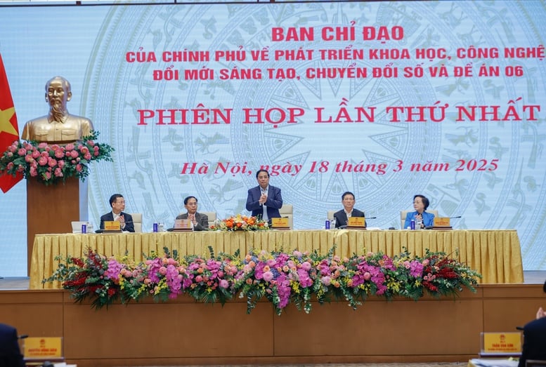 Phiên họp thứ nhất Ban Chỉ đạo Chính phủ về phát triển KHCN, đổi mới sáng tạo, chuyển đổi số và Đề án 06