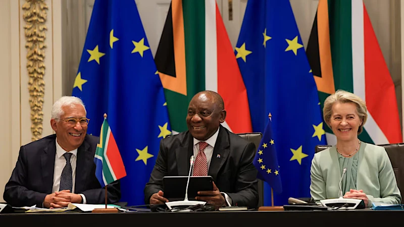 EU and South Africa pledge to strengthen bilateral ties