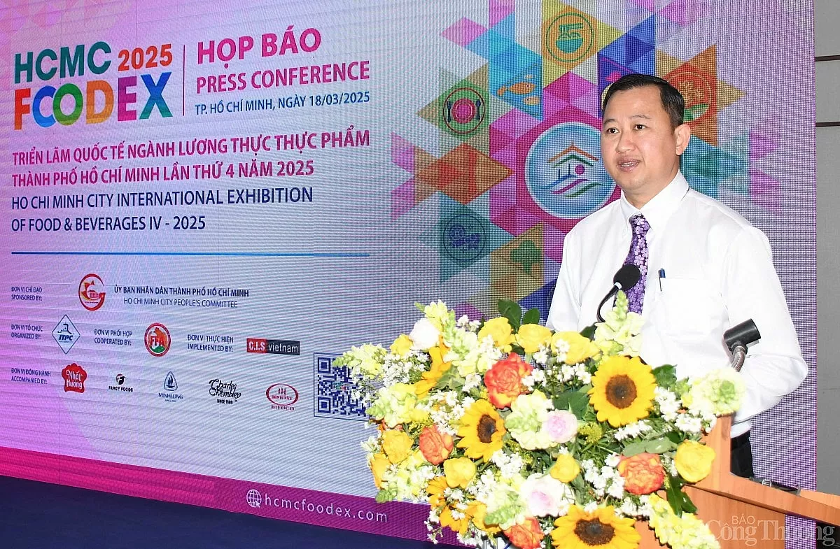 HCMC FOODEX 2025: Thúc đẩy giao thương quốc tế ngành thực phẩm