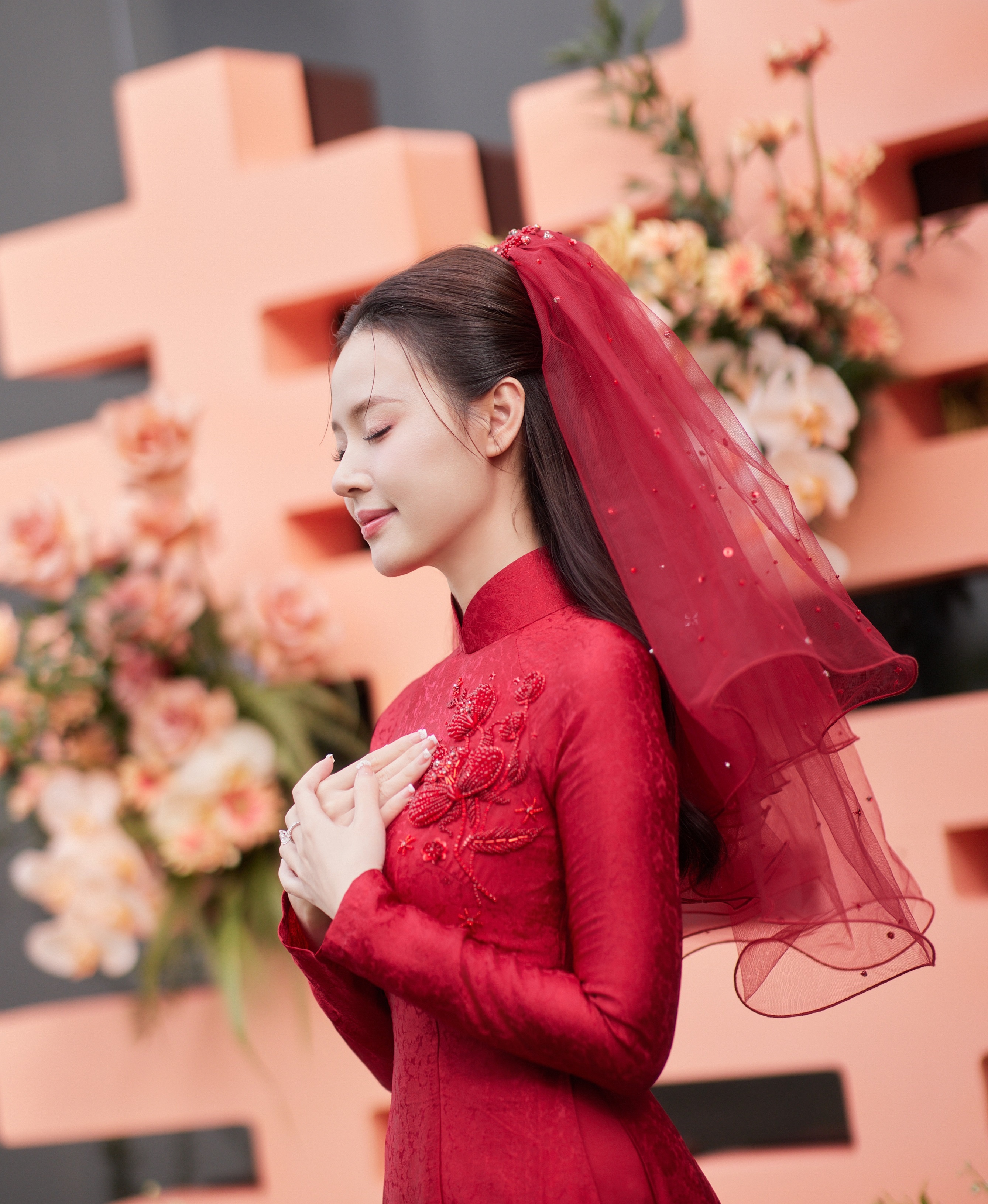 Midu,  chong midu,  thieu gia minh dat,  me chong Midu anh 4