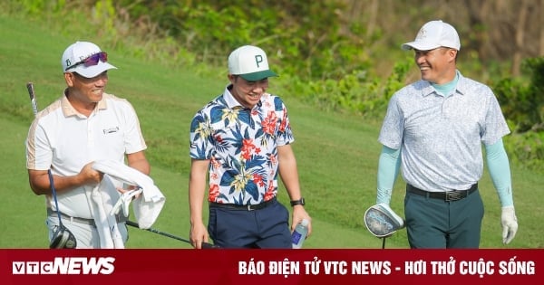 New record of Vietnamese golf appears: 138 athletes compete for prize fund of 2.3 billion VND