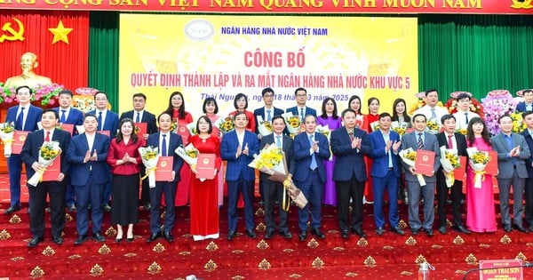 El Inspector Jefe Adjunto del Banco Estatal de Vietnam fue nombrado Director de la Región 5 del Banco Estatal de Vietnam.