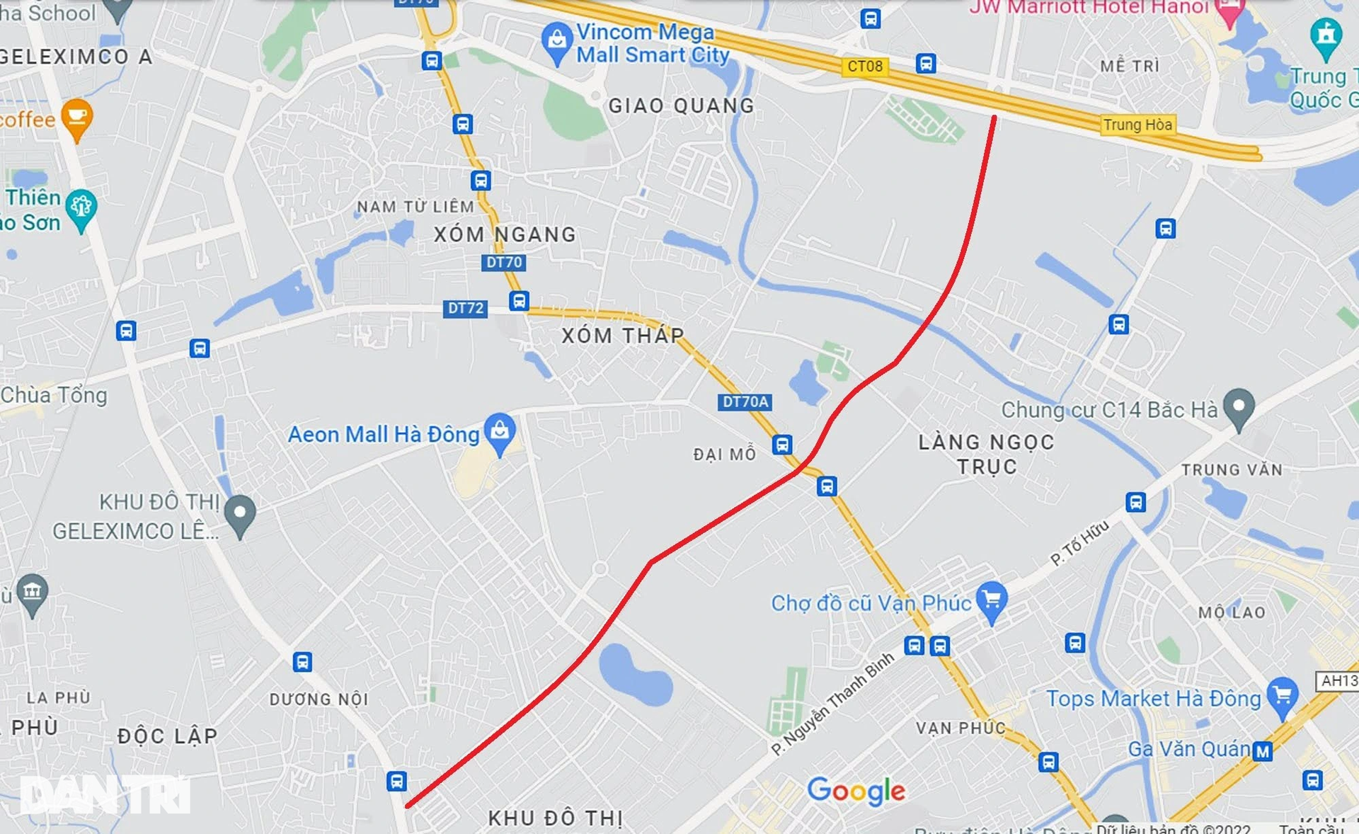 Tuyến đường gần 3km phía Tây Hà Nội đi qua loạt dự án bất động sản lớn - 11