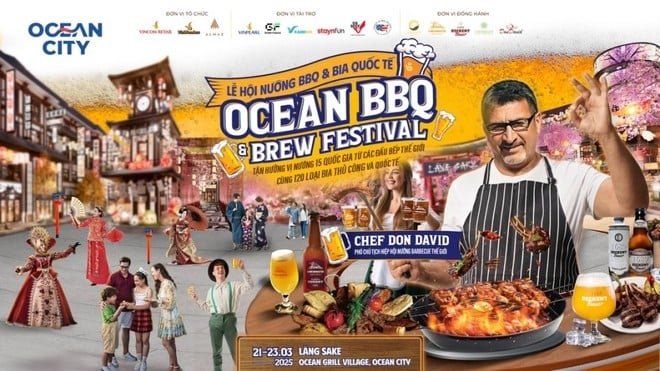 Ocean City tiếp tục bùng nổ với Lễ hội nướng BBQ và Bia quốc tế - Ocean BBQ & Brew Festival (từ 21 - 23/3/2025)