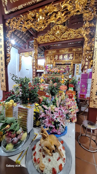 Ngôi đình thờ ba vị Thành hoàng là 3 chị em ruột. (Ảnh trong bài: Thùy Dương)