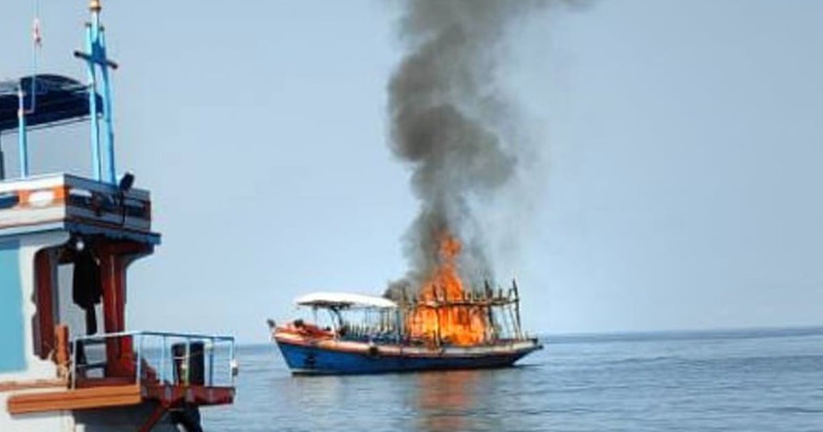 Cruise ship catches fire in Thailand, foreign tourists missing