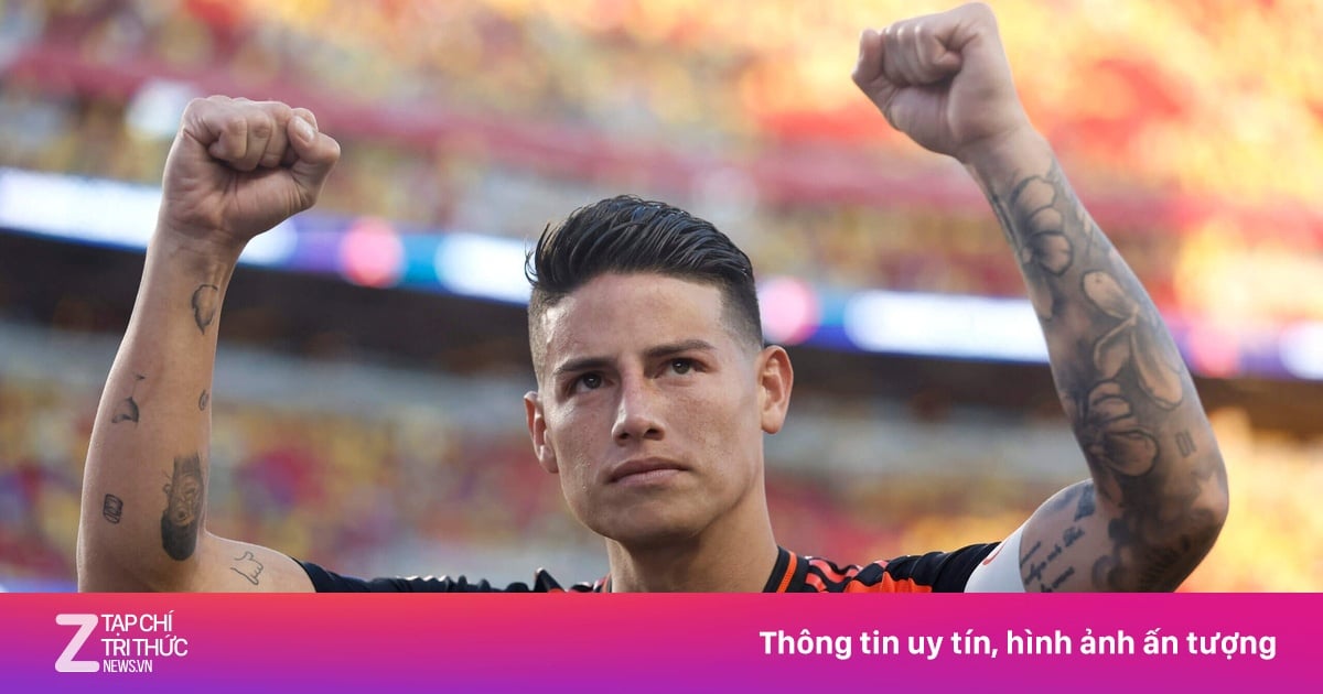 James Rodriguez tạo tranh cãi