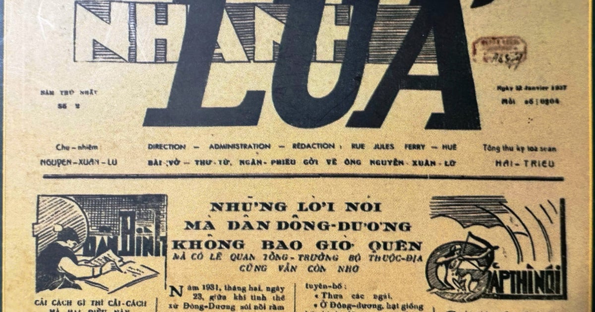 Auf den Spuren des Journalisten Hai Trieu: Chefredakteur der ersten revolutionären Zeitung in Hue