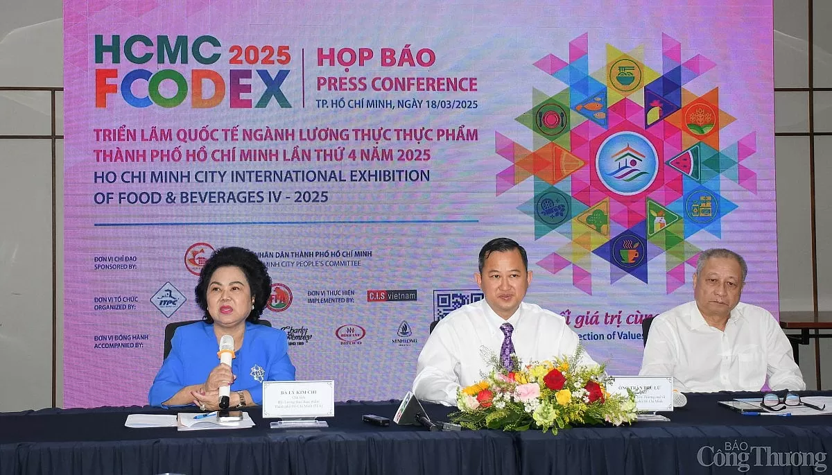 HCMC FOODEX 2025: Thúc đẩy giao thương quốc tế ngành thực phẩm