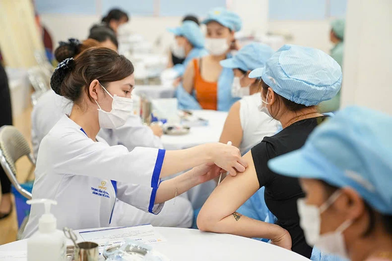 Hải Phòng đẩy nhanh tiến độ tiêm vaccine phòng, chống bệnh sởi ảnh 1