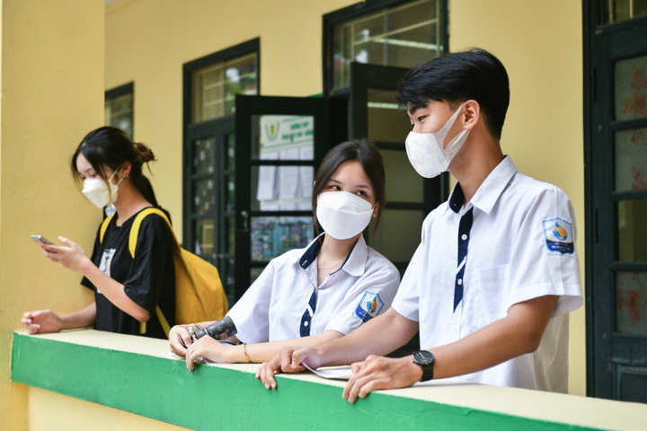 Viele Schulen können ihren Schülern nicht erlauben, fünf Tage pro Woche zu lernen, weil die Räumlichkeiten dies nicht zulassen. (Foto: Hoang Ha)