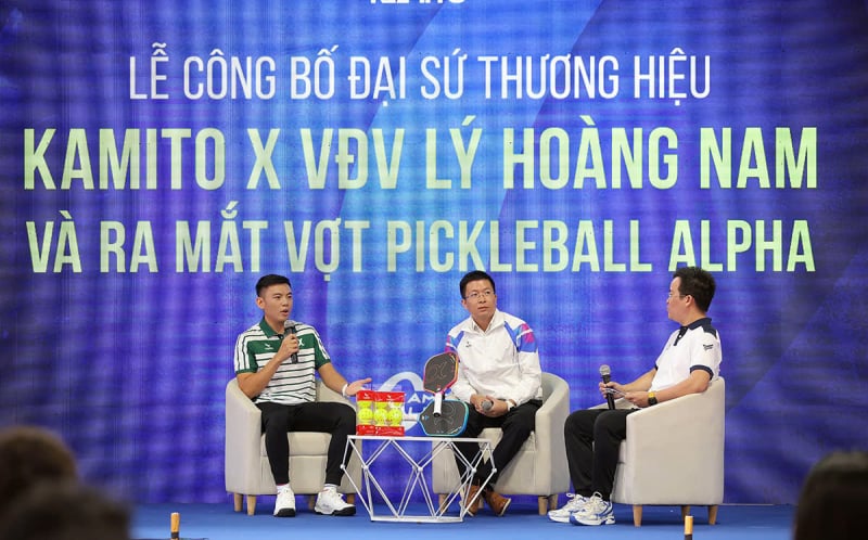 VĐV Lý Hoàng Nam tạo nên cơn sốt trong làng Pickleball -0