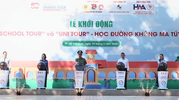 Chuỗi hoạt động phòng chống ma túy quy mô lần đầu tiên triển khai tại TP Hồ Chí Minh