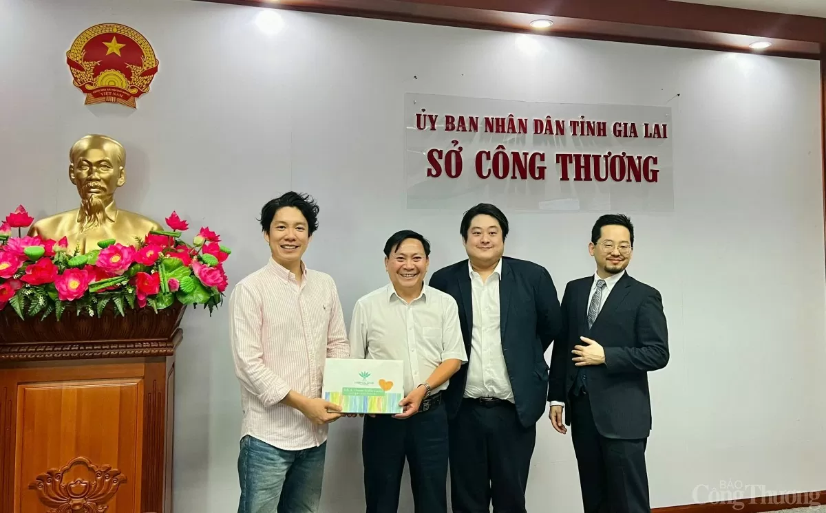 Sở Công Thương Gia Lai gặp gỡ các doanh nghiệp Nhật Bản