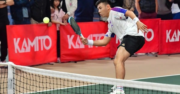 Tennis player Ly Hoang Nam has a surprising turning point