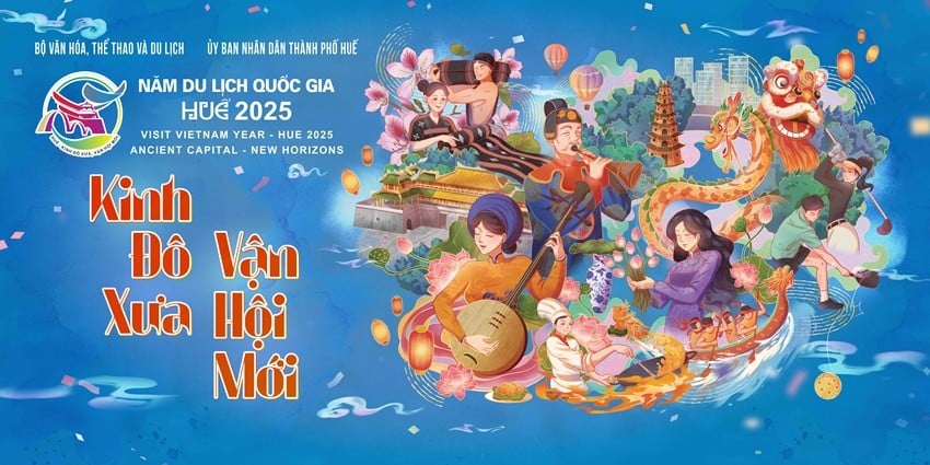 Công bố poster chính thức của Năm Du lịch quốc gia - Huế 2025