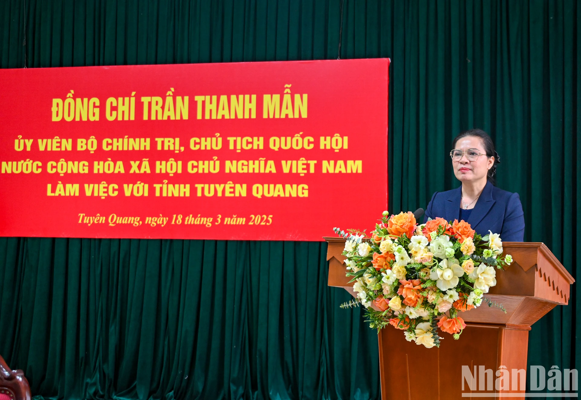 [Foto] Der Vorsitzende der Nationalversammlung, Tran Thanh Man, arbeitet mit der Provinz Tuyen Quang zusammen. Foto 5