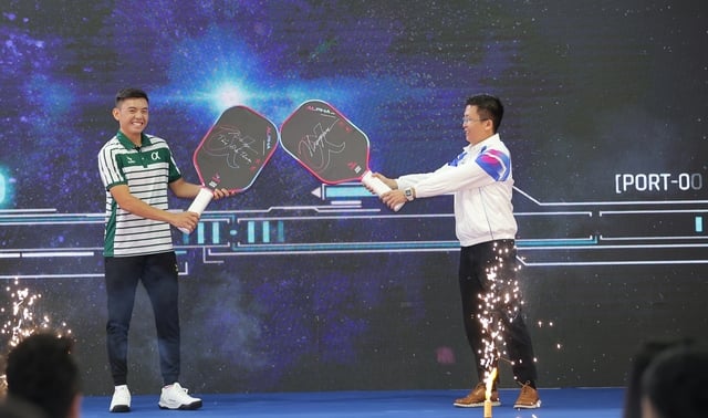 Tay vợt số 1 Việt Nam Lý Hoàng Nam khẳng định tài năng vượt trội pickleball - Ảnh 2.