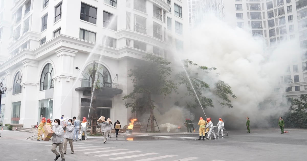 Hanoi ergreift Maßnahmen zur Brandverhütung, Brandbekämpfung, Rettung und Hilfeleistung