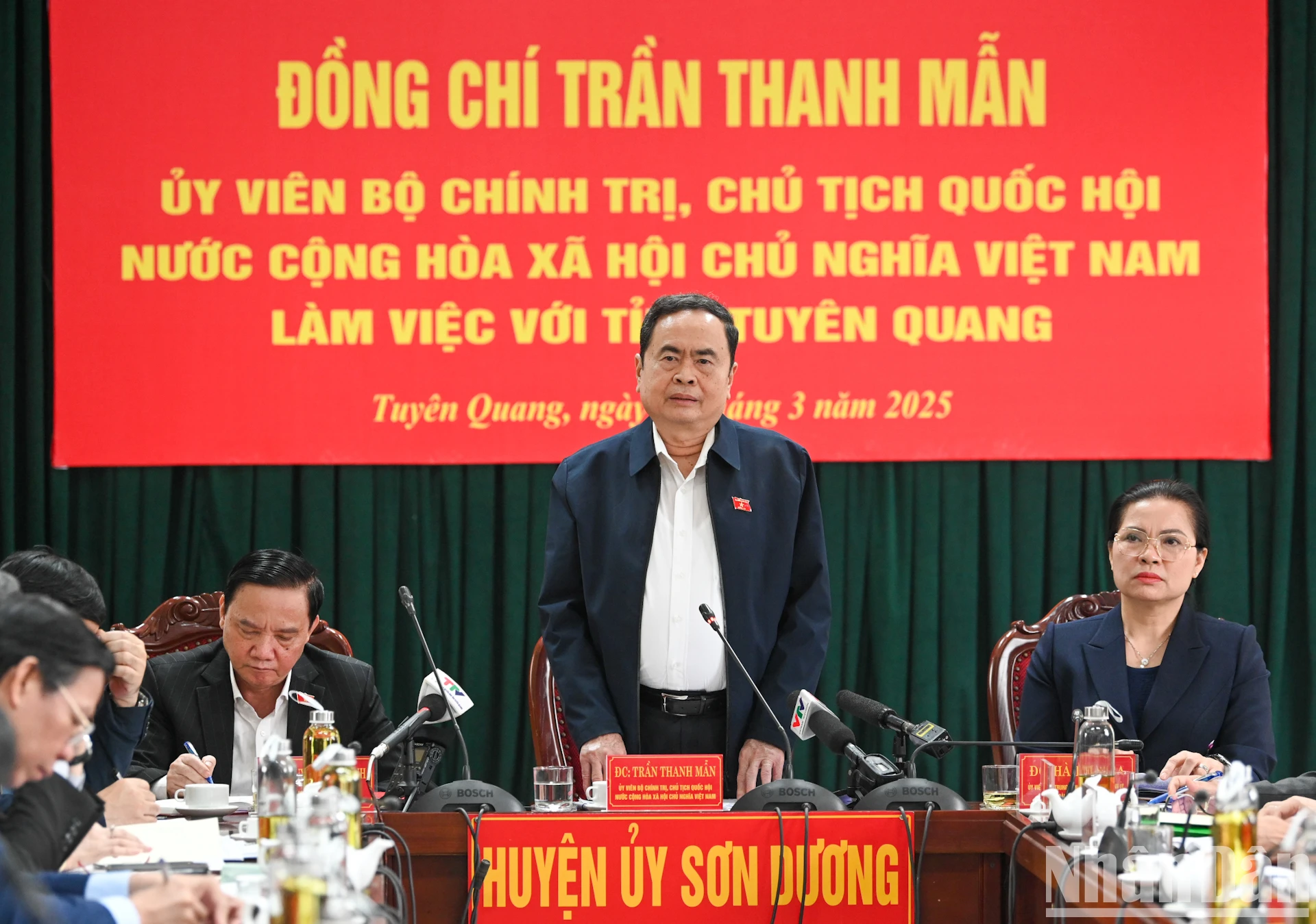 [Foto] Der Vorsitzende der Nationalversammlung, Tran Thanh Man, arbeitet mit der Provinz Tuyen Quang zusammen. Foto 10