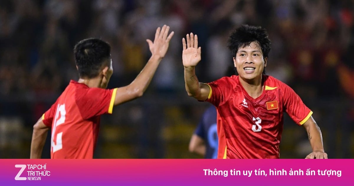 El equipo de Vietnam solo venció a Camboya por 2-1