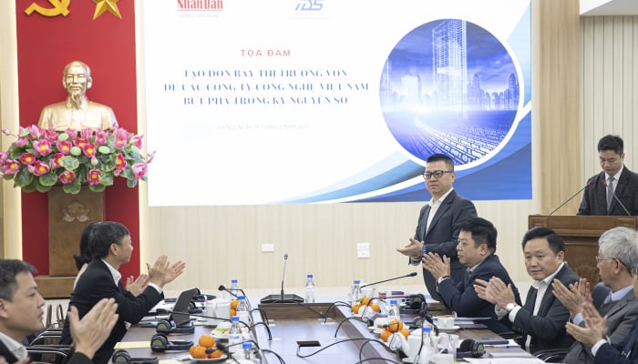 Nhan Dan Newspaper organizes a discussion on capital market leverage for Vietnam to break through in the digital age