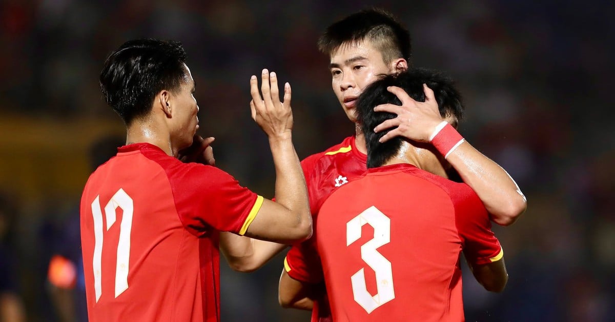 Vietnam - Kambodscha (2. Halbzeit) 2:0: Van Vi erhöhte den Punktestand