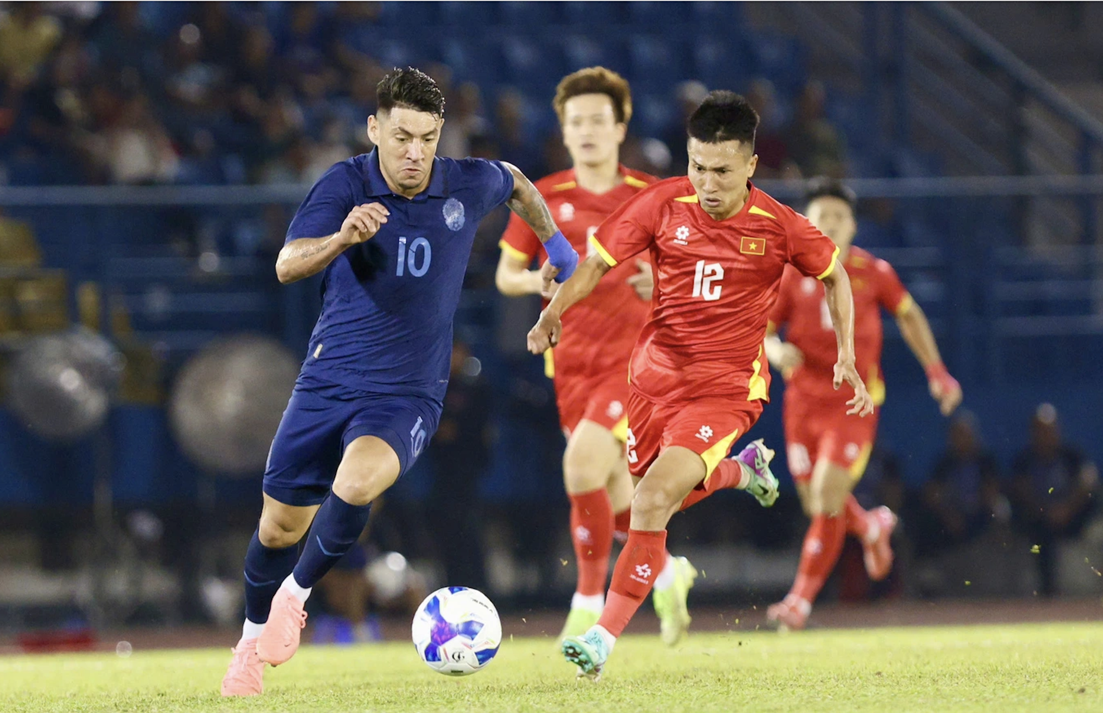 Vietnam venció a Camboya 2-1 en partido amistoso