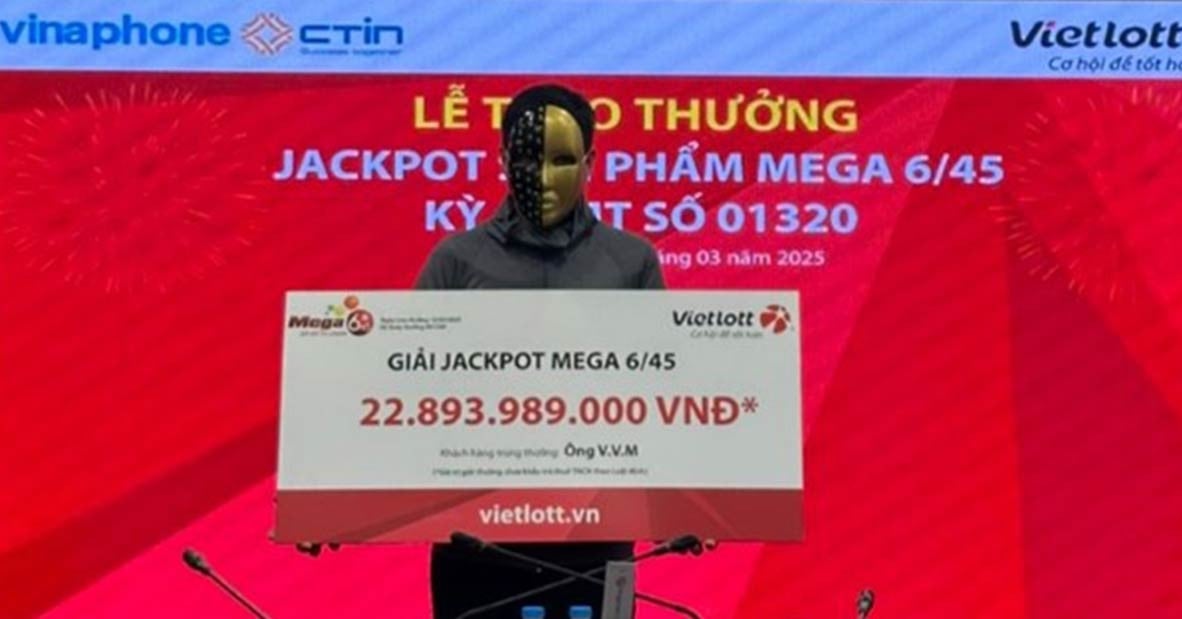 Un hombre del distrito montañoso de Ha Giang gana un premio de Vietlott de casi 23 mil millones de VND.