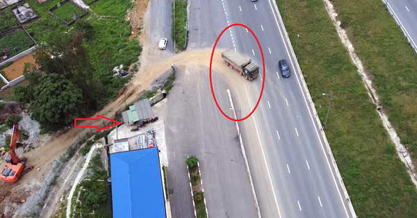 The case of "breaking the fence" to let trucks enter the Northern Expressway