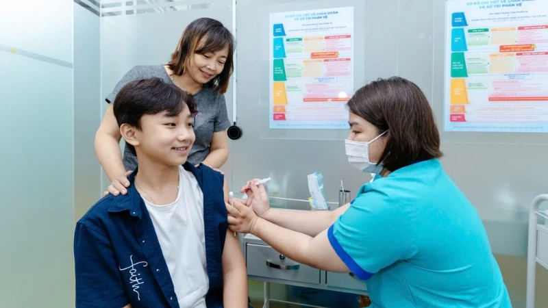 Hải Phòng đẩy nhanh tiến độ tiêm vaccine phòng, chống bệnh sởi