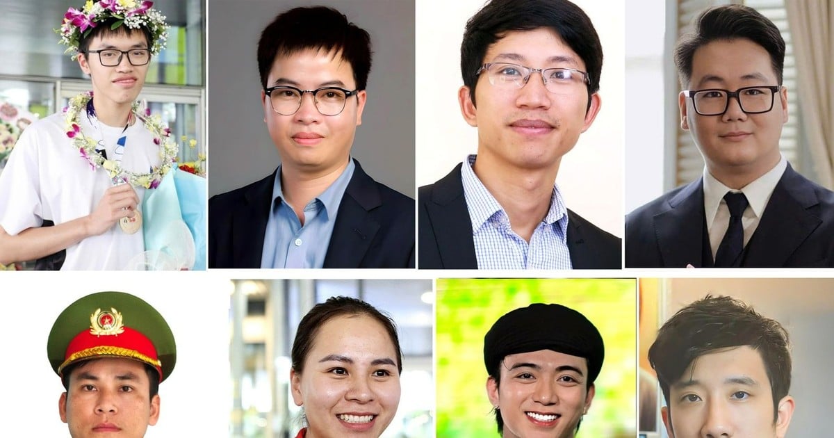 Portrait of 10 outstanding young Vietnamese faces in 2024