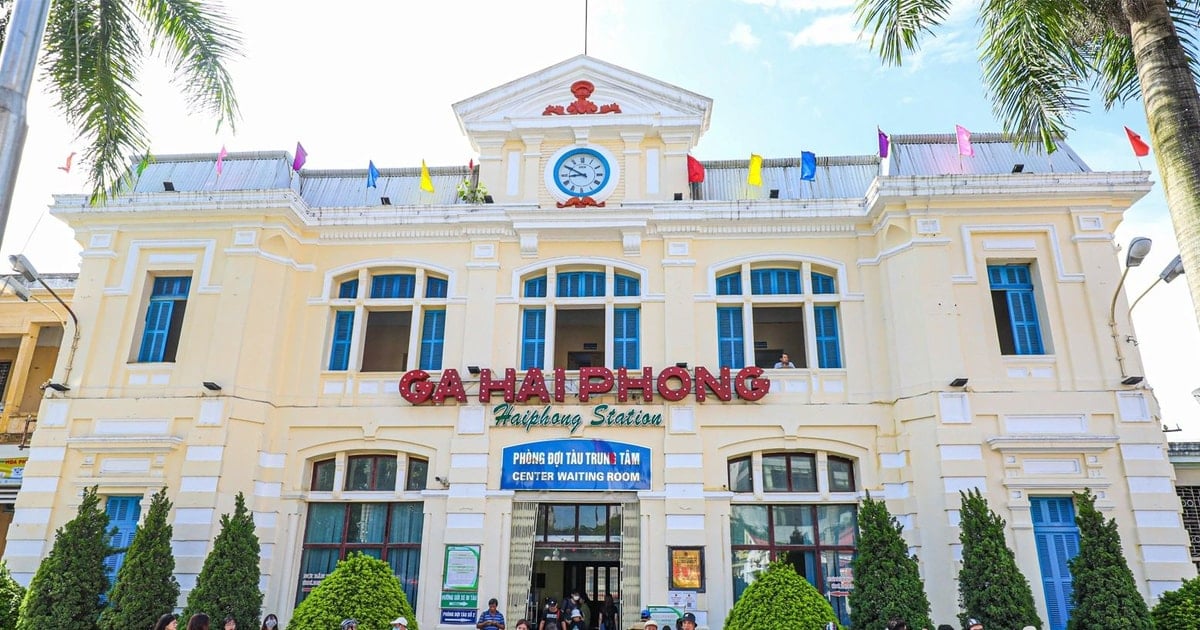 Building Hai Phong Station into a tourist destination