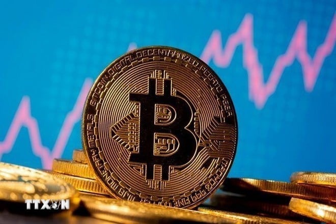 Illustration of Bitcoin cryptocurrency. (Photo: Reuters/VNA)