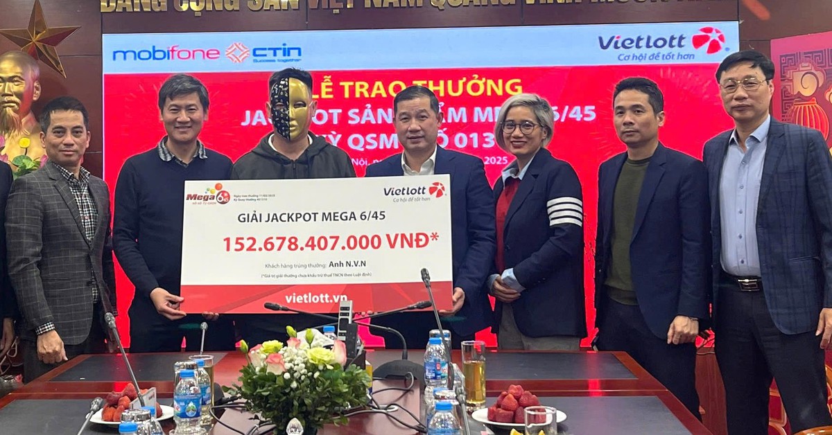 Another customer in Ho Chi Minh City won Vietlott's Jackpot