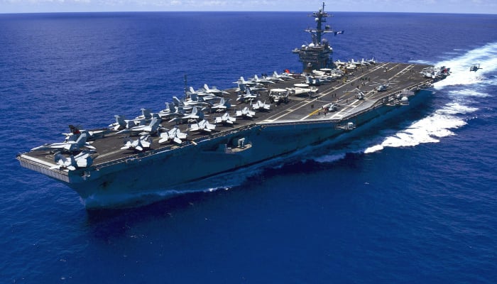 US aircraft carrier docks in South Korea, vows to 'deter' North Korea