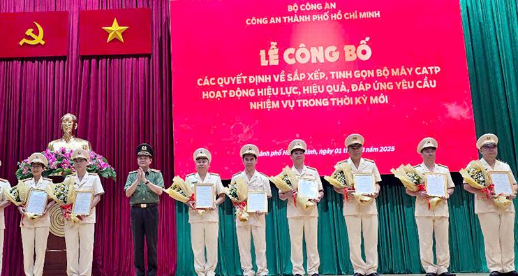 La police de Ho Chi Minh-Ville annonce un nouveau dispositif opérationnel