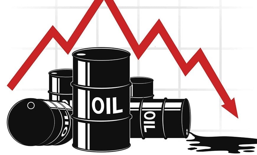 Oil prices recorded their second consecutive weekly decline and first monthly decline since November 2024. Illustration photo: Tehran Times