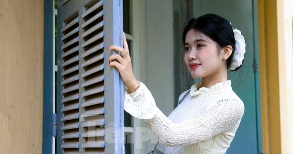 Les photographes de la génération Z se précipitent pour visiter une maison centenaire au cœur de Da Nang