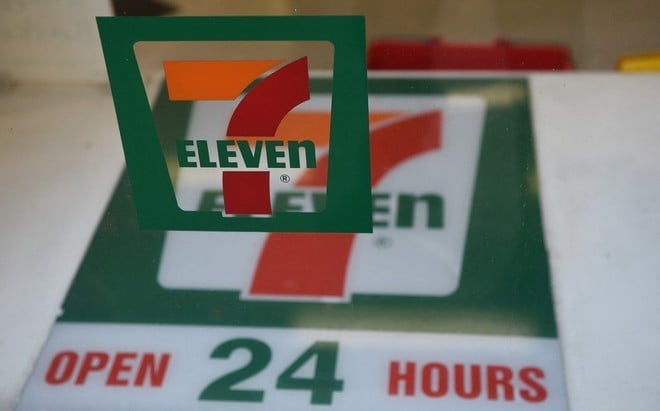 Logo of the 7-Eleven convenience store chain. (Photo: AFP/VNA)