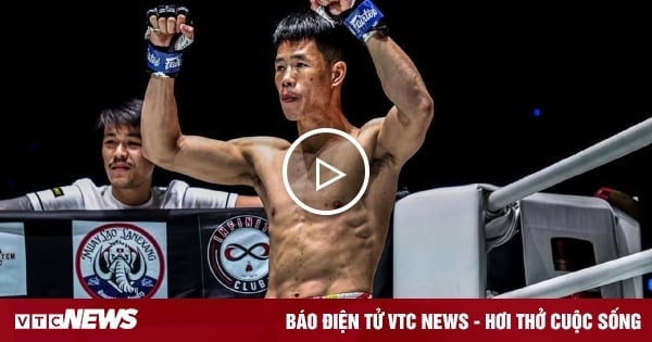 Laotischer Boxer versetzt dem Schüler des „Muay Thai King“ einen verheerenden Schlag, der ihn mit dem Gesicht nach unten liegen lässt