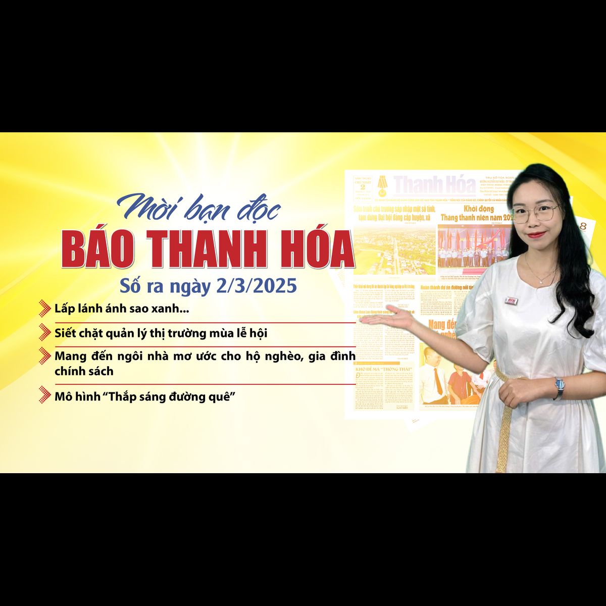 Mời bạn đọc báo Thanh Hóa số ra ngày 2/3/2025