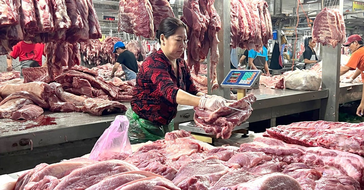 Pork prices soar, purchasing power drops sharply, traders are sad because of lack of customers