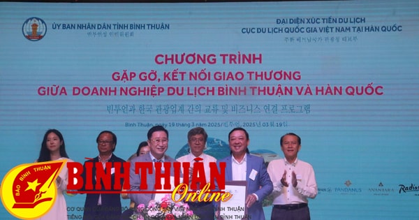 Rencontre et mise en relation commerciale entre Binh Thuan et les entreprises touristiques coréennes