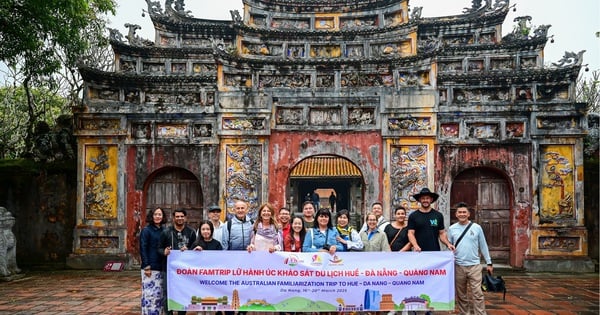 Huế tổ chức chương trình Famtrip, thúc đẩy thị trường khách Úc