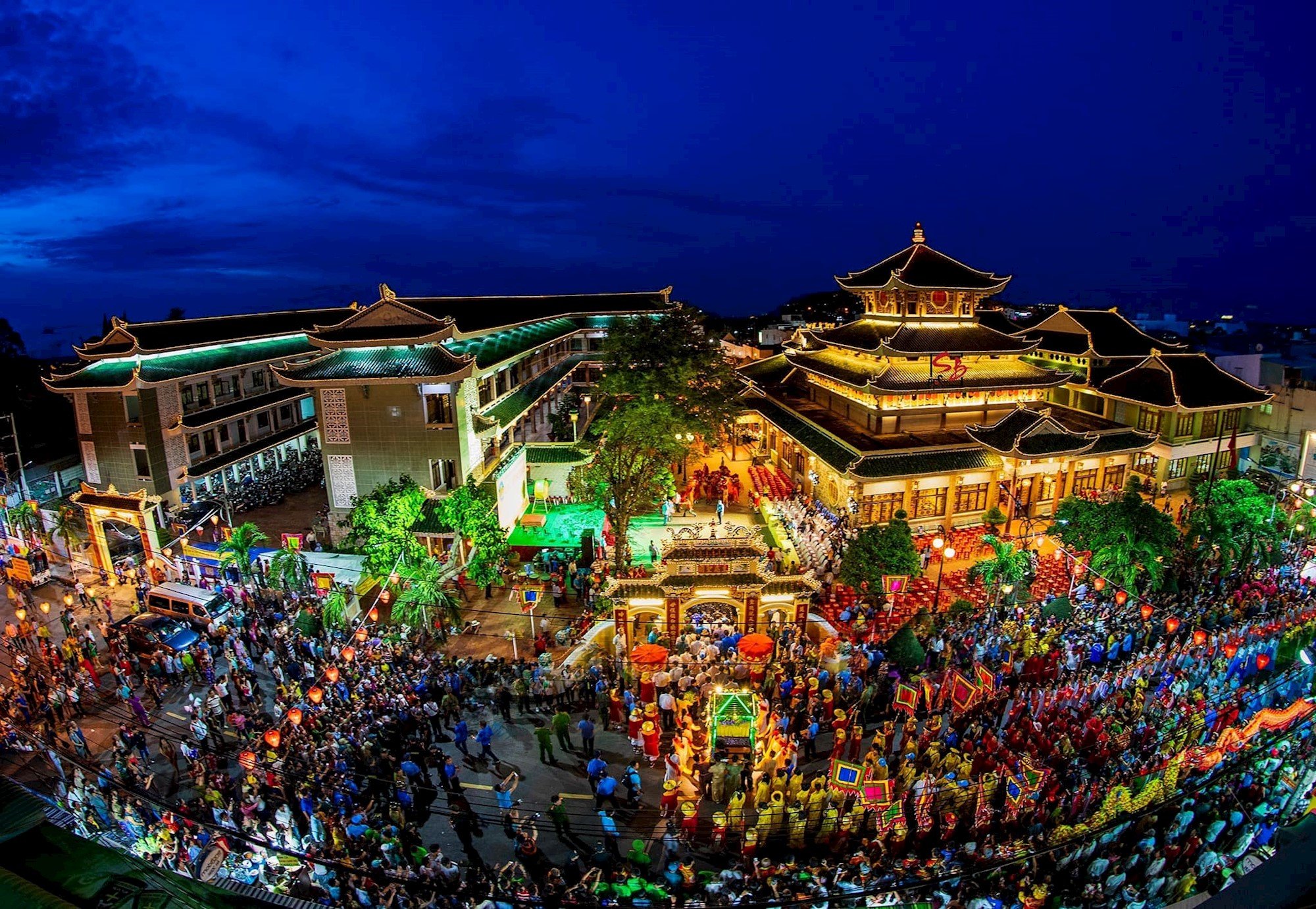 El festival de la Señora Chua Xu de la Montaña Sam es un patrimonio cultural inmaterial de la humanidad.